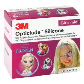 OPTICLUDE 3M Silicone Disney girls midi 5,3x7 cm – PZN 10547538 (PZN 10547538) из Германии