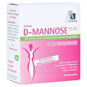 Avitale D-Mannose Plus 2000 mg Sticks – PZN 15211375 (PZN 15211375) из Германии
