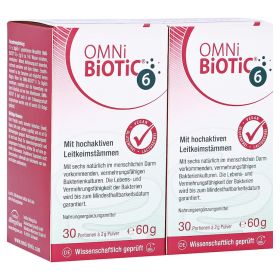 OMNi BiOTiC 6 Pulver Doppelpackung – PZN 10064834 (PZN 10064834) из Германии