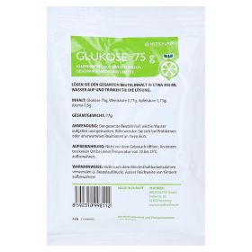 GLUKOSE 75 g Limette Plv.z.Her.e.Lsg.z.Einnehmen – PZN 11540082 (PZN 11540082) из Германии