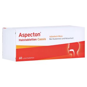 Aspecton Halstabletten Cassis Lutschtabletten – PZN 7020572 (PZN 7020572) из Германии