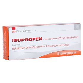Ibuprofen-Hemopharm 400mg – PZN 7411019 (PZN 7411019) из Германии