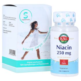 VITAMIN B3 NIACIN 250 mg Tabletten – PZN 13895122 (PZN 13895122) из Германии