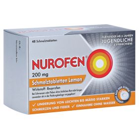 Nurofen 200 mg Schmelztabletten Lemon – PZN 3443838 (PZN 3443838) из Германии