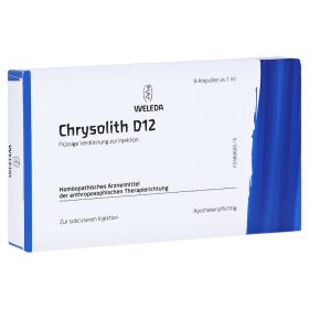 CHRYSOLITH D 12 Ampullen – PZN 2592619 (PZN 2592619) из Германии