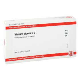 VISCUM ALBUM D 6 Ampullen – PZN 11708908 (PZN 11708908) из Германии