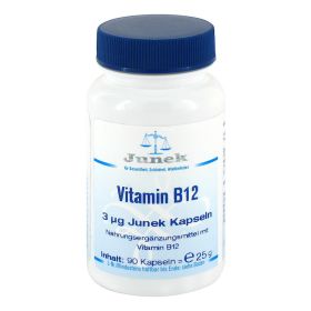 VITAMIN B12 3 µg Junek Kapseln – PZN 10051760 (PZN 10051760) из Германии