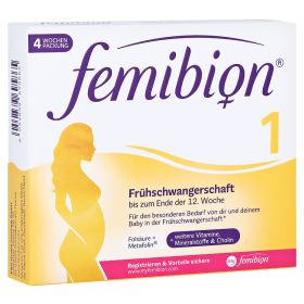 FEMIBION 1 Frühschwangerschaft Tabletten – PZN 15199964 (PZN 15199964) из Германии