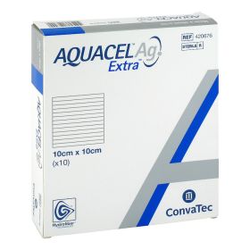 AQUACEL Ag Extra 10x10 cm Kompressen – PZN 10267744 (PZN 10267744) из Германии