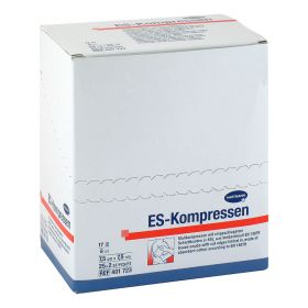 ES-KOMPRESSEN steril 7,5x7,5 cm 8fach – PZN 12559557 (PZN 12559557) из Германии