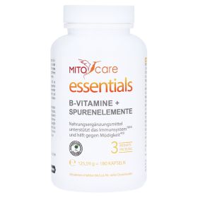B-VITAMINE+Spurenelemente MITOcare Kapseln – PZN 12468435 (PZN 12468435) из Германии