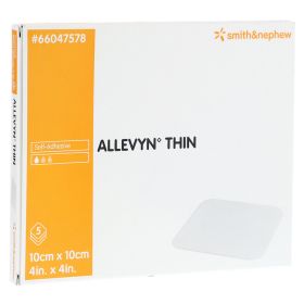 ALLEVYN Thin 10x10 cm dünne Wundauflage – PZN 11034114 (PZN 11034114) из Германии