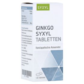 GINKGO SYXYL Tabletten – PZN 7610888 (PZN 7610888) из Германии