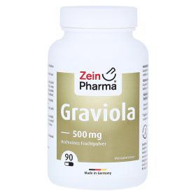 GRAVIOLA KAPSELN 500 mg/Kap.reines Blattpulv.Peru – PZN 10326004 (PZN 10326004) из Германии