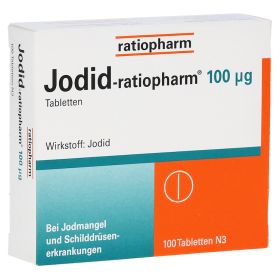 Jodid-ratiopharm 100µg – PZN 4619156 (PZN 4619156) из Германии