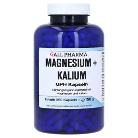 MAGNESIUM+KALIUM GPH Kapseln – PZN 1696251 (PZN 1696251) из Германии