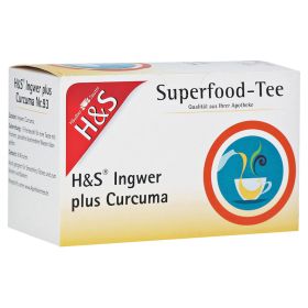H&S Ingwer plus Curcuma Filterbeutel – PZN 13650053 (PZN 13650053) из Германии