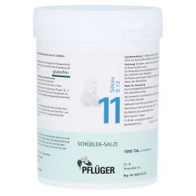BIOCHEMIE Pflüger 11 Silicea D 12 Tabletten – PZN 6320065 (PZN 6320065) из Германии