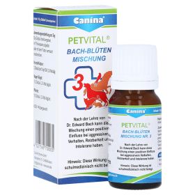 Petvital Bachblüten Nr. 3 Globuli vet. – PZN 10528558 (PZN 10528558) из Германии