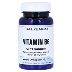 VITAMIN B6 GPH Kapseln – PZN 2552502 (PZN 2552502) из Германии