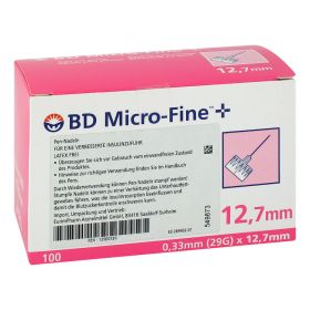 BD MICRO-FINE+ Pen-Nadeln 0,33x12,7 mm 29 G – PZN 12900720 (PZN 12900720) из Германии