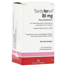 Tardyferon Depot-Eisen(II)-sulfat 80mg – PZN 13158139 (PZN 13158139) из Германии