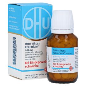 DHU Silicea Pentarkan für das Bindegewebe Tabl. – PZN 12421103 (PZN 12421103) из Германии