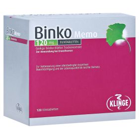Binko Memo 120mg – PZN 16168902 (PZN 16168902) из Германии