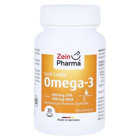 OMEGA-3 Gold Herz DHA 300mg/EPA 400mg Softgel-Kap. – PZN 10782127 (PZN 10782127) из Германии