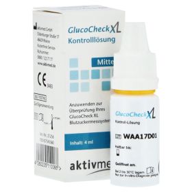GLUCOCHECK XL Kontrolllösung mittel – PZN 7543560 (PZN 7543560) из Германии