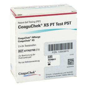 COAGUCHEK XS PT Test PST – PZN 12643915 (PZN 12643915) из Германии