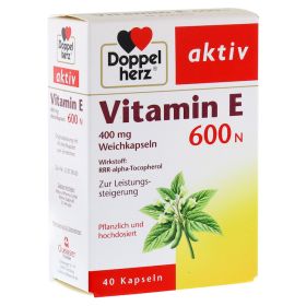 DOPPELHERZ Vitamin E 600 N Weichkapseln – PZN 10057811 (PZN 10057811) из Германии
