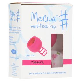 MERULA Menstrual Cup strawberry pink – PZN 13588905 (PZN 13588905) из Германии