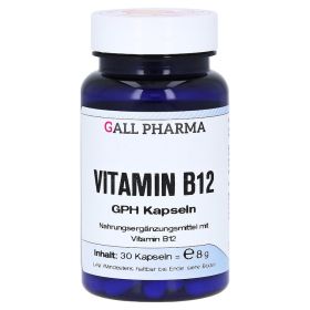 VITAMIN B12 GPH 3 µg Kapseln – PZN 3379537 (PZN 3379537) из Германии