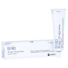 EMLA 25mg/g + 25mg/g – PZN 13231379 (PZN 13231379) из Германии