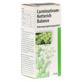 Carminativum Hetterich Balance Tropfen zum Einnehmen – PZN 10346567 (PZN 10346567) из Германии