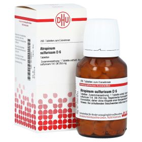 ATROPINUM SULFURICUM D 6 Tabletten – PZN 2126550 (PZN 2126550) из Германии