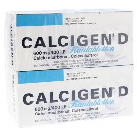 CALCIGEN D 600mg/400 I.E. – PZN 2470170 (PZN 2470170) из Германии