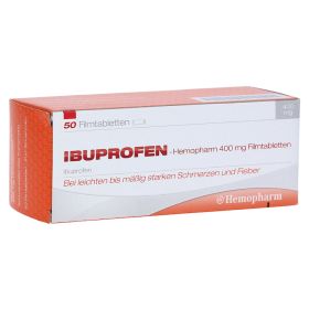 Ibuprofen-Hemopharm 400mg – PZN 7411048 (PZN 7411048) из Германии