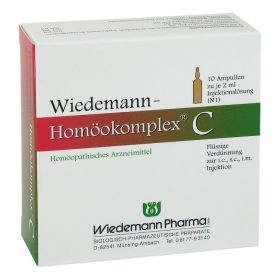 WIEDEMANN Homöokomplex C Ampullen – PZN 550812 (PZN 550812) из Германии
