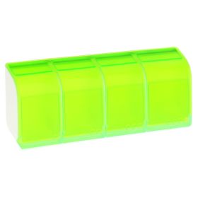 MEDI 7 quattro Medikamentendosierer 4-Fächer grün – PZN 10527079 (PZN 10527079) из Германии