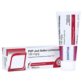 PVP-Jod-Salbe Lichtenstein – PZN 7512364 (PZN 7512364) из Германии