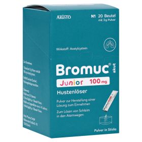 Bromuc akut Junior 100mg Hustenlöser – PZN 11353196 (PZN 11353196) из Германии