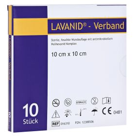LAVANID Verband 10x10 cm – PZN 12388506 (PZN 12388506) из Германии