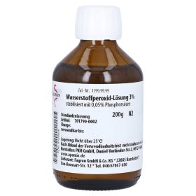 WASSERSTOFFPEROXID Lösung 3% – PZN 1055658 (PZN 1055658) из Германии