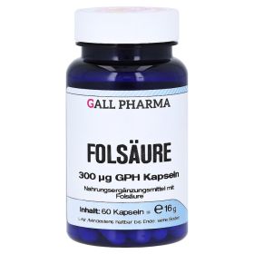 FOLSÄURE 300 µg GPH Kapseln – PZN 3383645 (PZN 3383645) из Германии