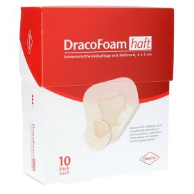 DRACOFOAM Haft Schaumstoff Wundaufl.5x5 cm – PZN 10003146 (PZN 10003146) из Германии