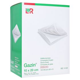 GAZIN Mullkomp.10x20 cm steril 8fach – PZN 3449077 (PZN 3449077) из Германии