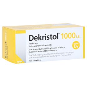Dekristol 1000 I.E. – PZN 10068950 (PZN 10068950) из Германии