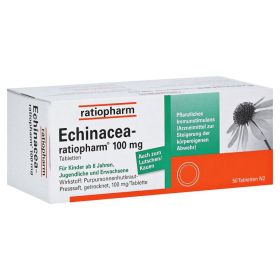 Echinacea-ratiopharm 100mg – PZN 3927157 (PZN 3927157) из Германии
